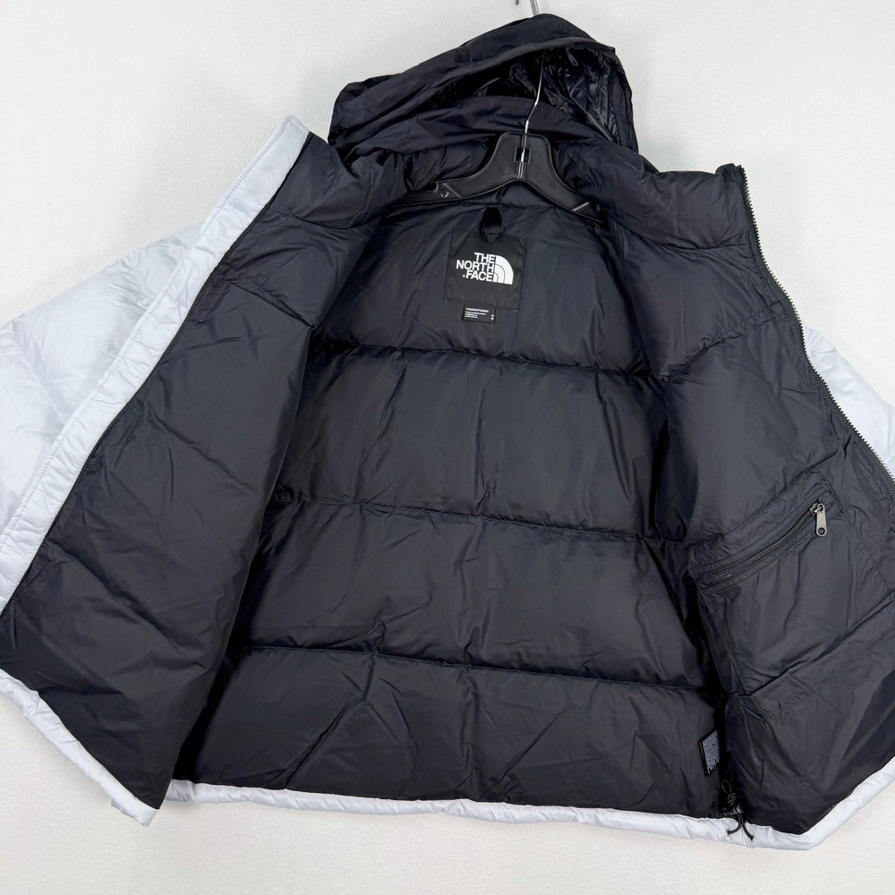 The North Face 96 Retro Nuptse Womens 2X Plus Desert Periwinkle / Black NEW - Picture 4 of 11